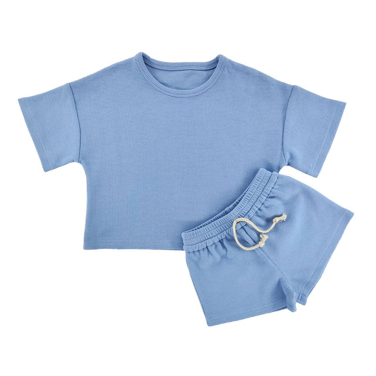 River Waffle Slouchy Set