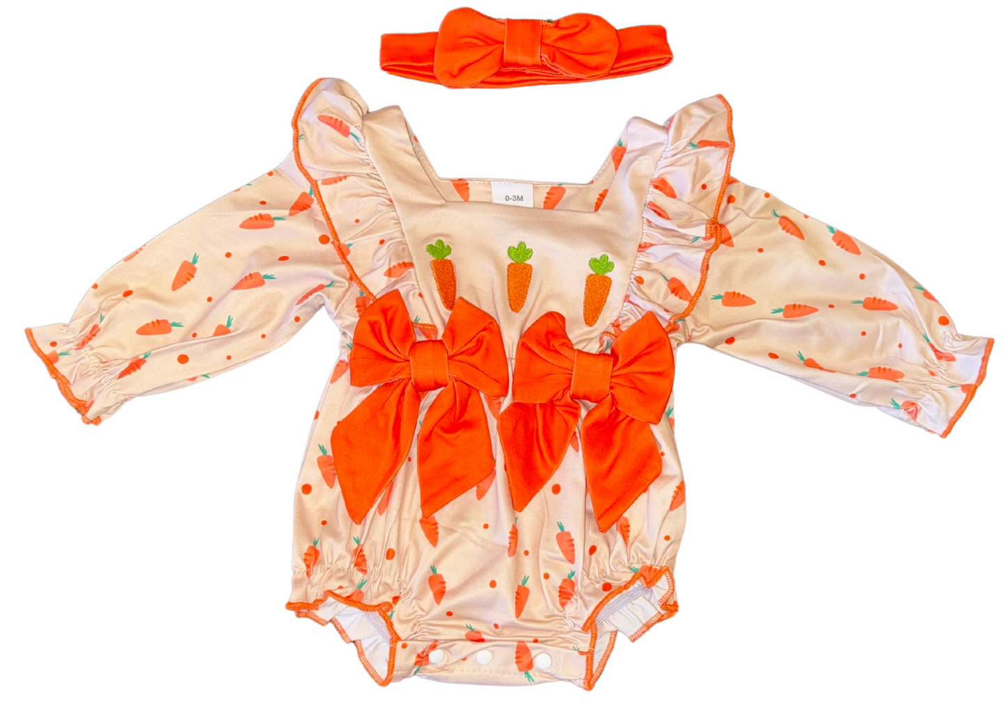 Buttery Soft Carrot Romper