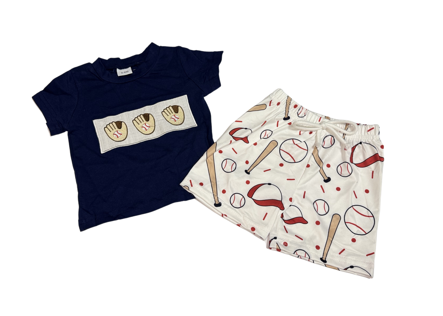 Embroidered Baseball Set