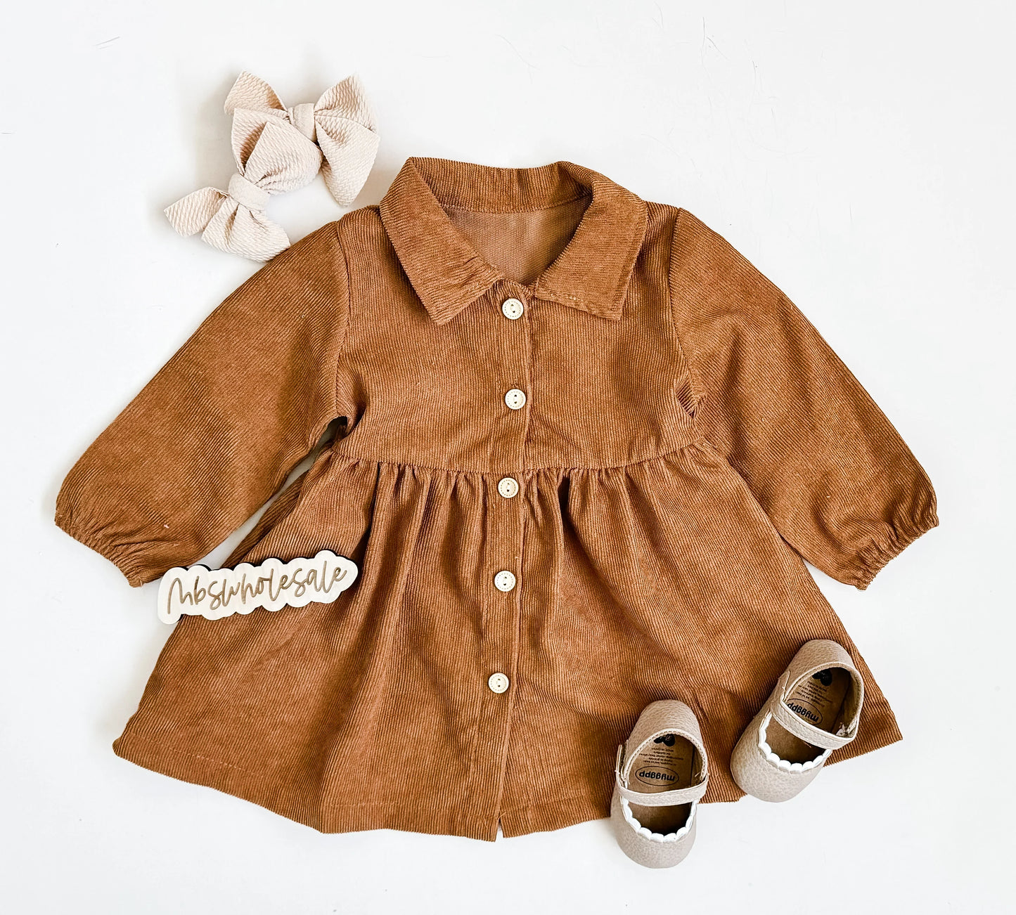 Corduroy Toddler Dress