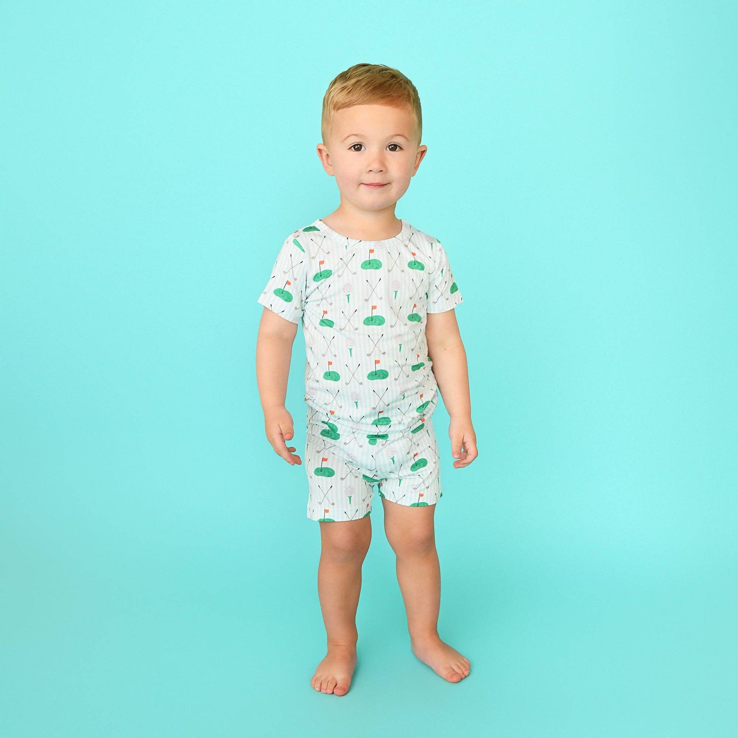 Scottie Golf Two Piece Shorts Bamboo Set