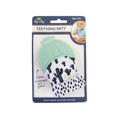 Itzy Mitt™ Silicone Teething Mitts: Sun