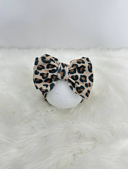 Cheetah Waffle Headband