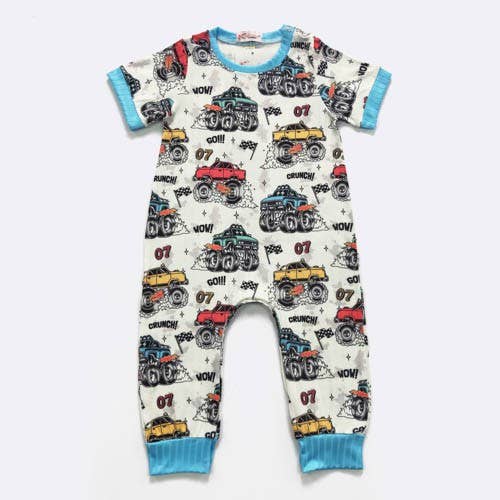 Monster Jam Boy Romper