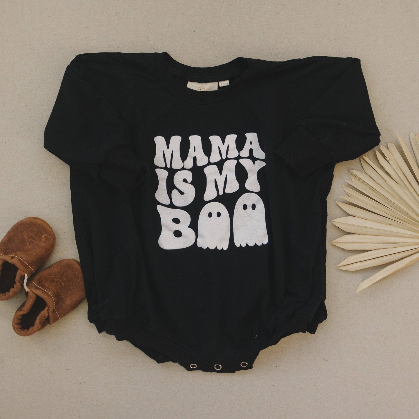 Mama Is My Boo Bamboo Sweatshirt Romper