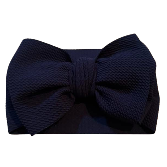 Black Sweater Bow
