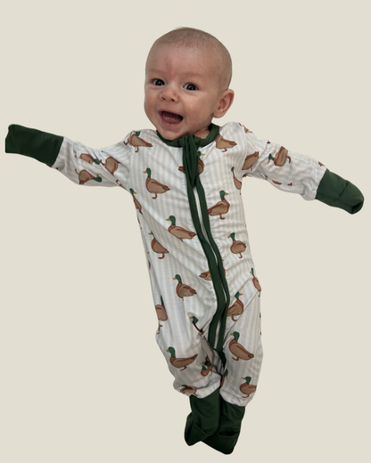Mallard Stripe Bamboo Sleeper