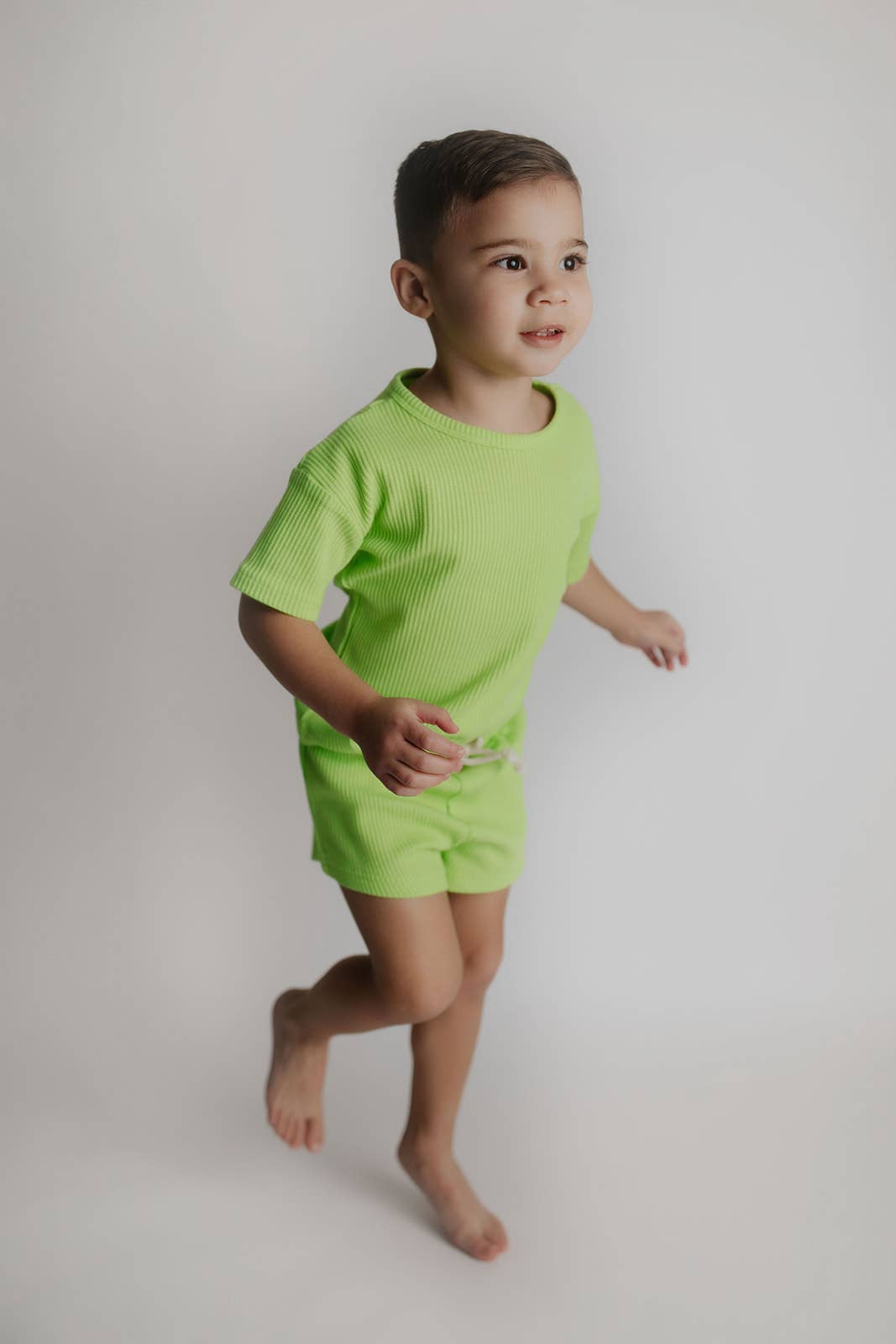 Lime Green Waffle Set