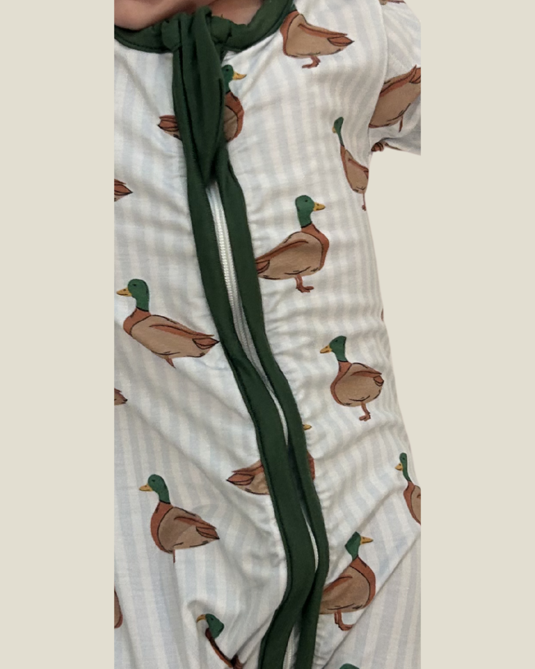 Mallard Stripe Bamboo Sleeper