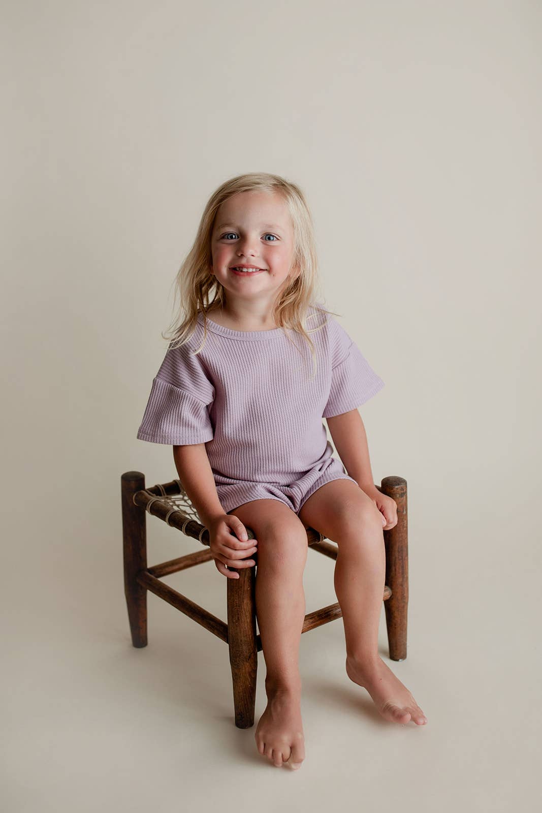 Wild Orchid Purple Waffle Set