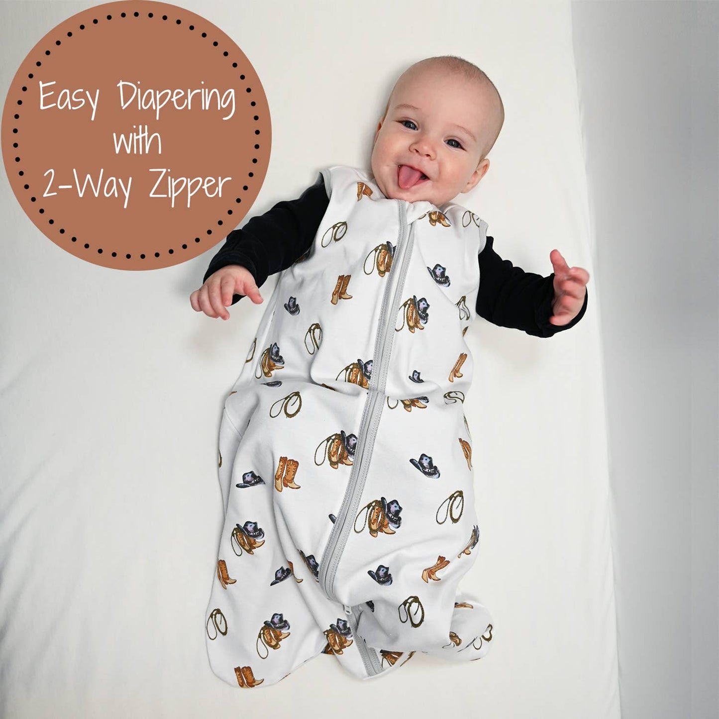 Life Is Better In Boots Baby Sleep Sack