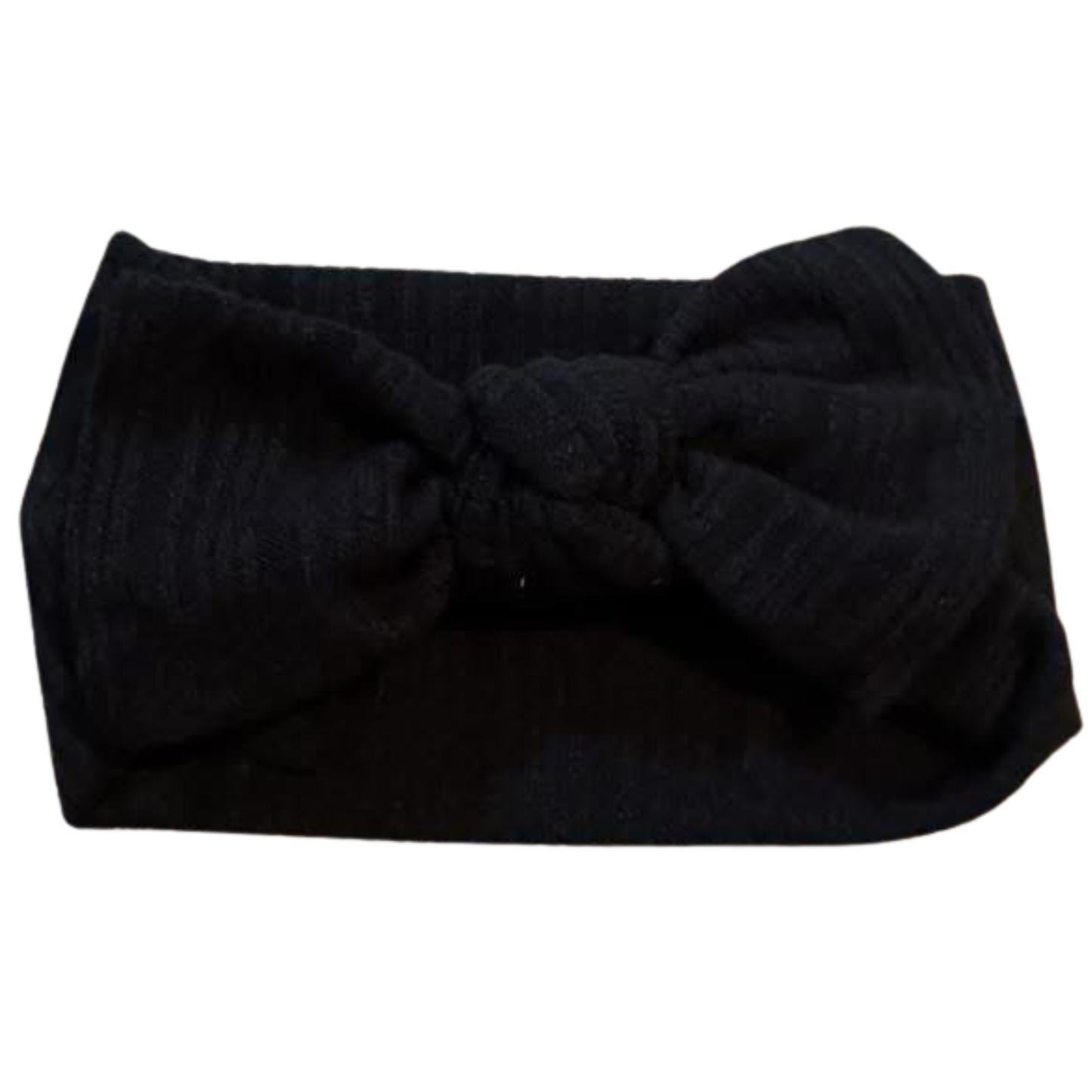 Navy Waffle Bow