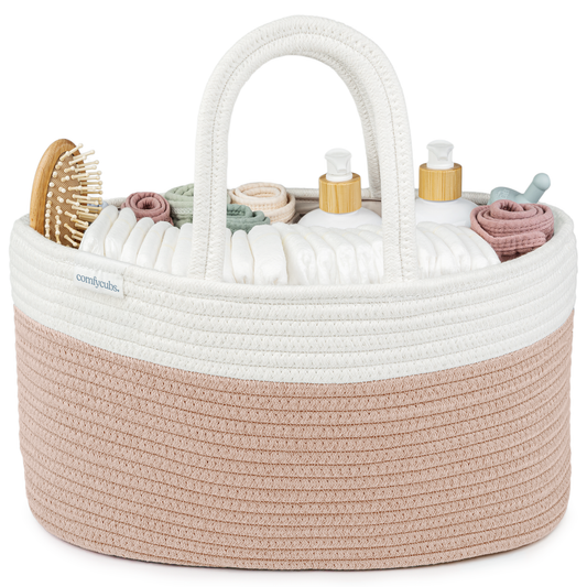 Diaper Caddy Organizer by Comfy Cubs: Blush