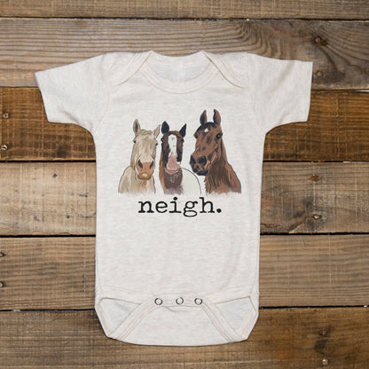 "Neigh" Horse Country Western Farm Clothing