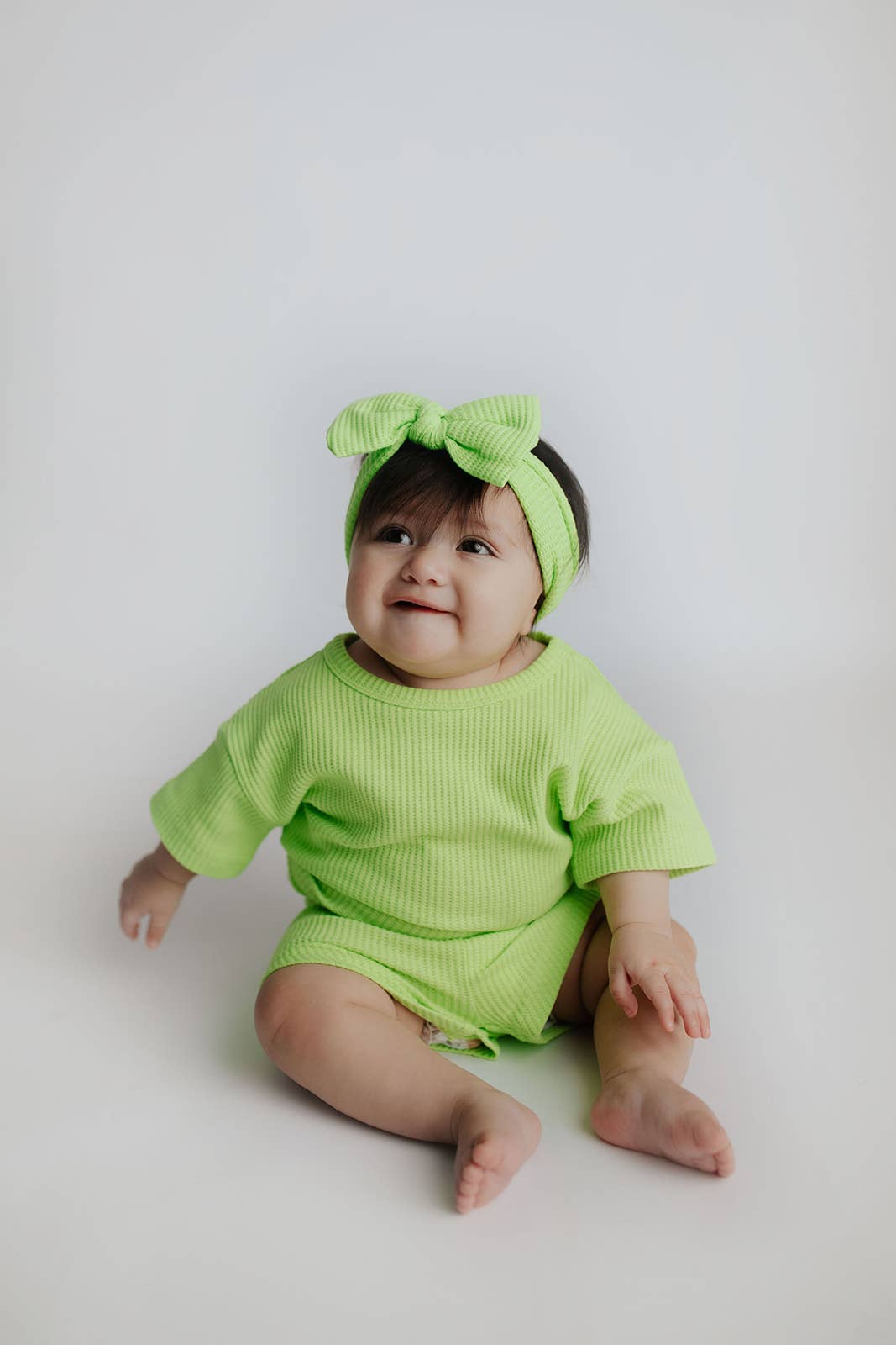 Lime Green Waffle Set