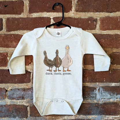 "Duck Duck Goose" Farm Baby Country Casual Baby Clothing