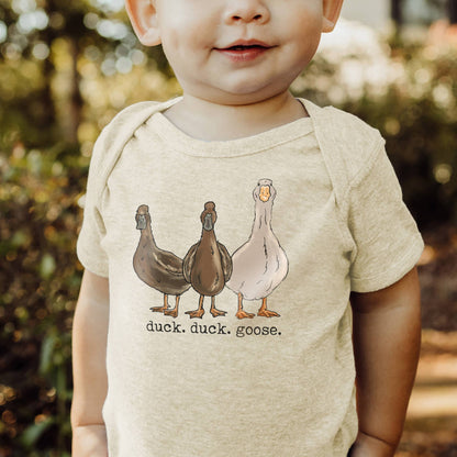 "Duck Duck Goose" Farm Baby Country Casual Baby Clothing