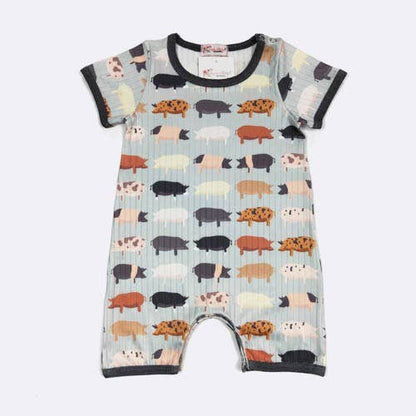 Bacon Boy Romper