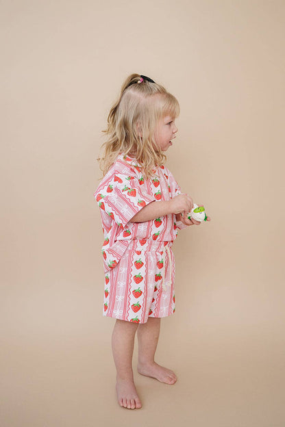 Strawberry Shorts Set
