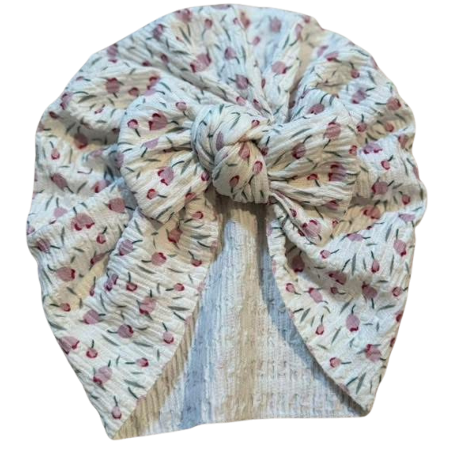 Floral Head Wraps with Bow