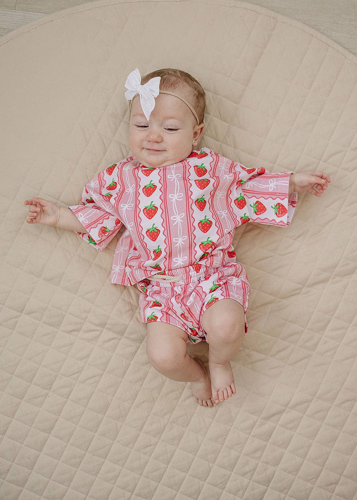 Strawberry Shorts Set
