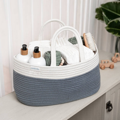 Diaper Caddy Organizer by Comfy Cubs: Pacific Blue