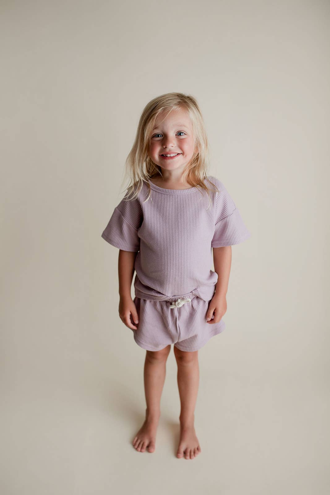 Wild Orchid Purple Waffle Set