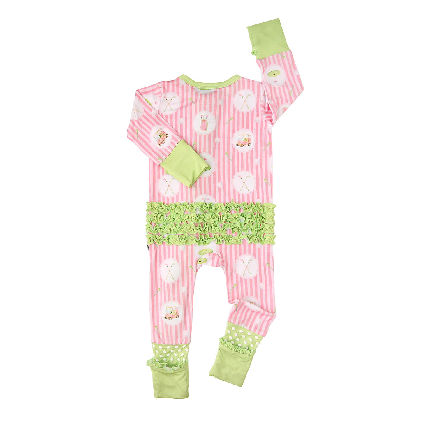 Piper Golf Ruffle Bamboo Zippy