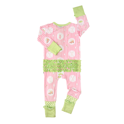 Piper Golf Ruffle Bamboo Zippy