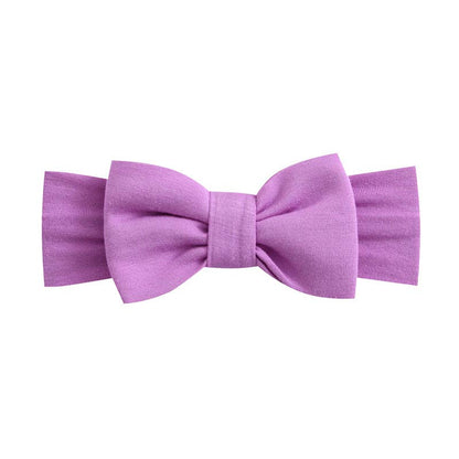Luxie Lavender Ruffled Romper & Bow: NICU Friendly
