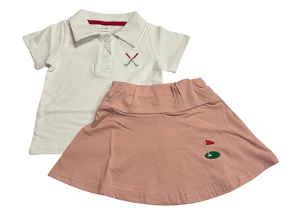 Golf Girly Skort Set