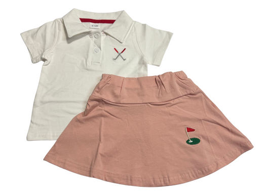 Golf Girly Skort Set