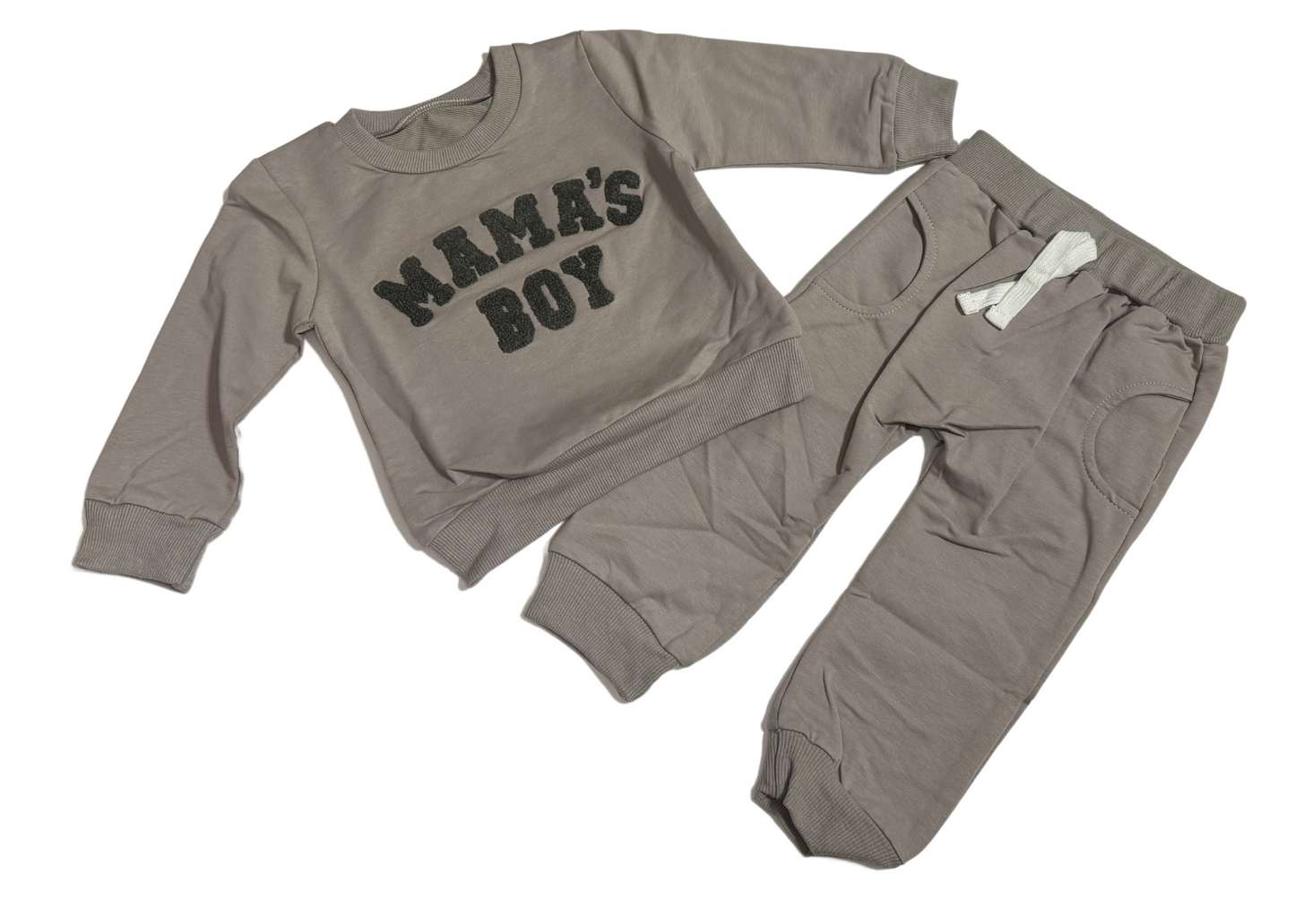 Grey Mama’s Boy Joggers