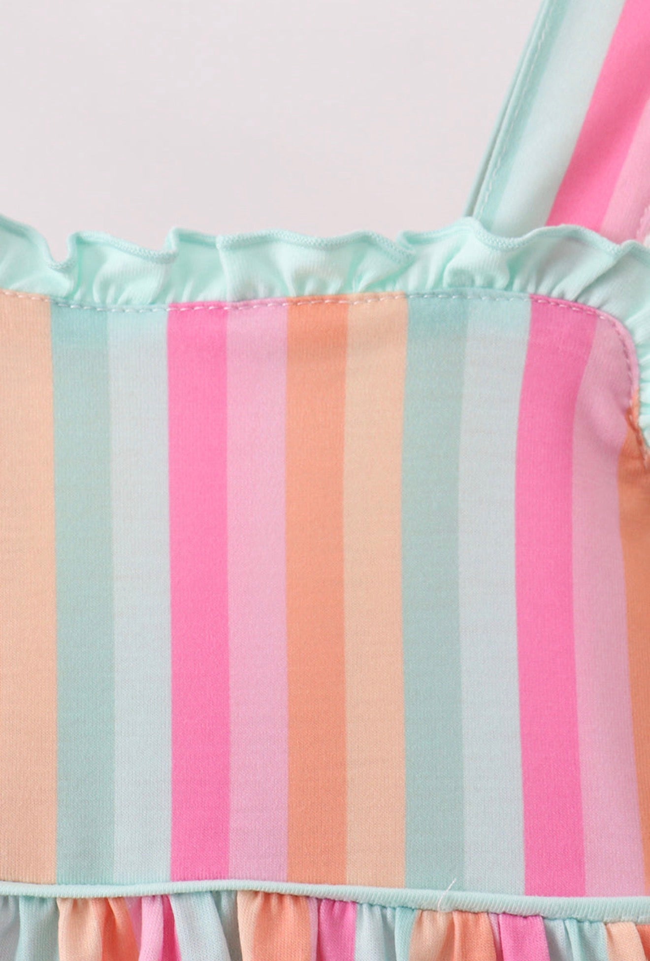 Rainbow Stripe Dress