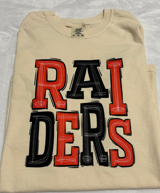 Raiders Red/Black Tee