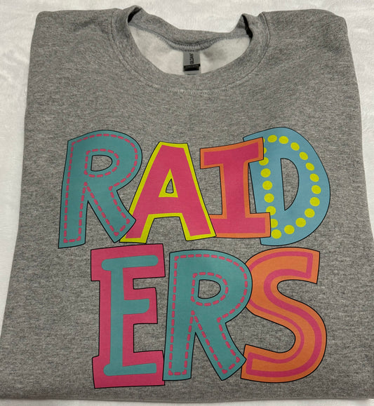 Colorful Raiders Tee