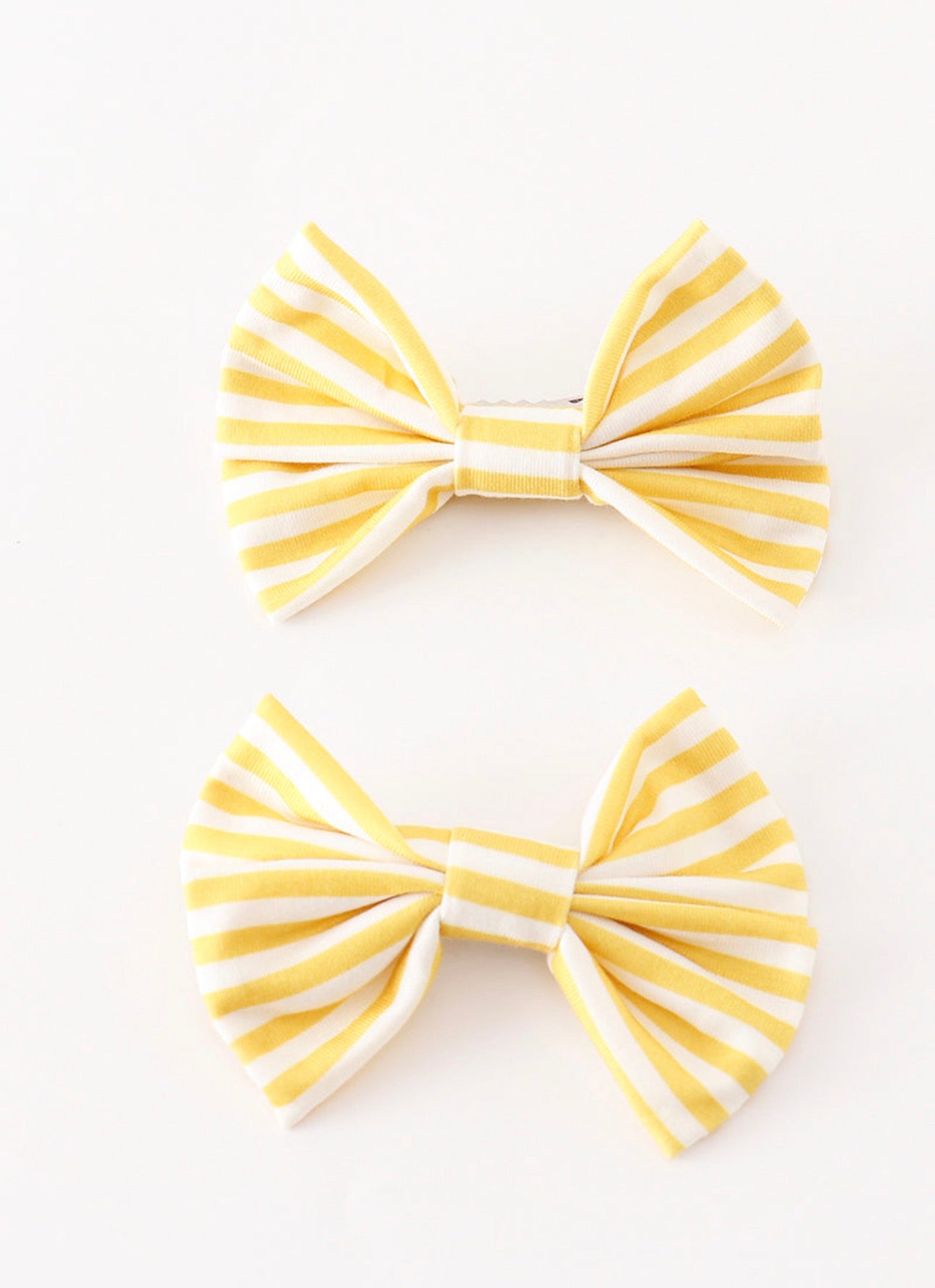 Piggie Hair Bow - Yellow