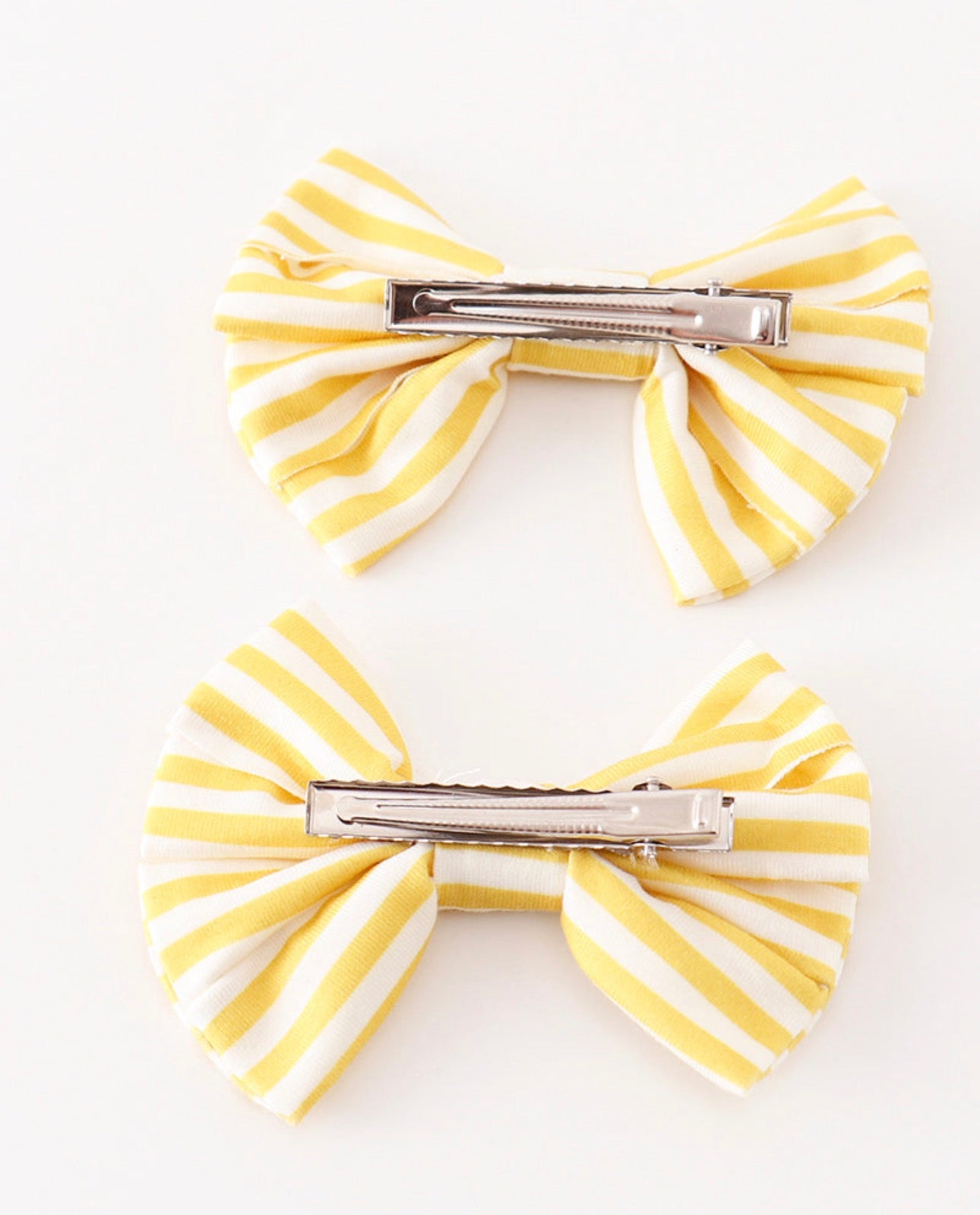 Piggie Hair Bow - Yellow