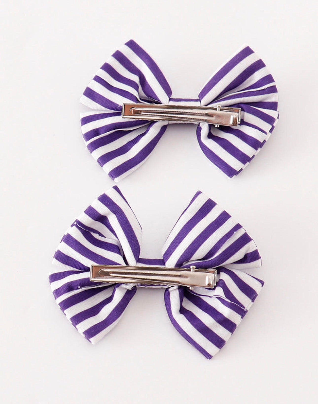 Piggie Hair Bow - Purple
