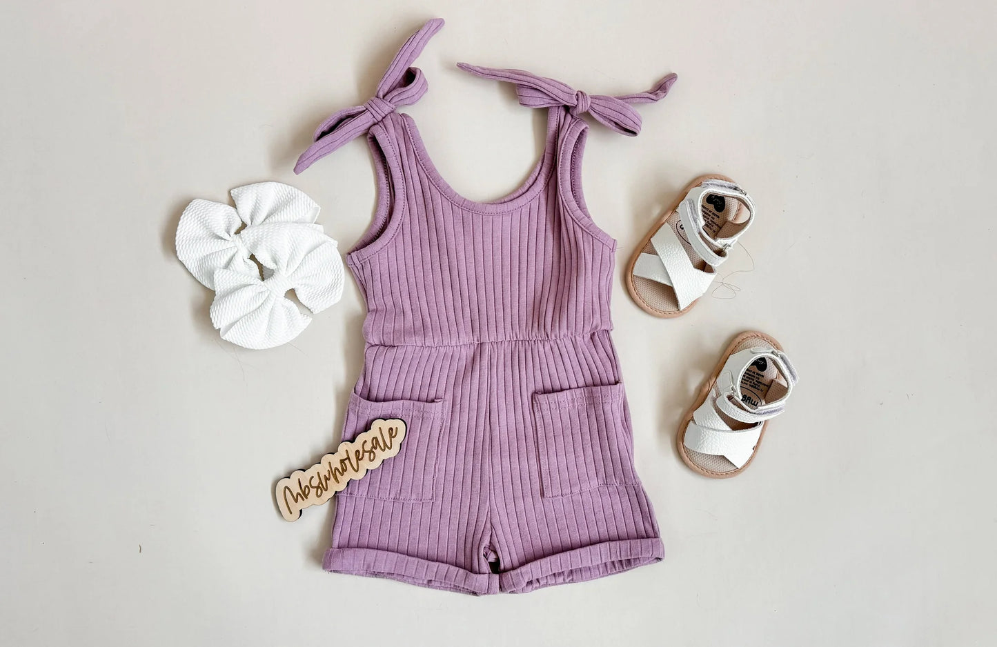 Cozy Purple Romper