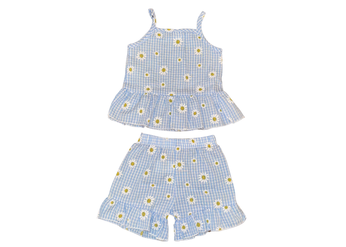Isla Blue Floral Short Set