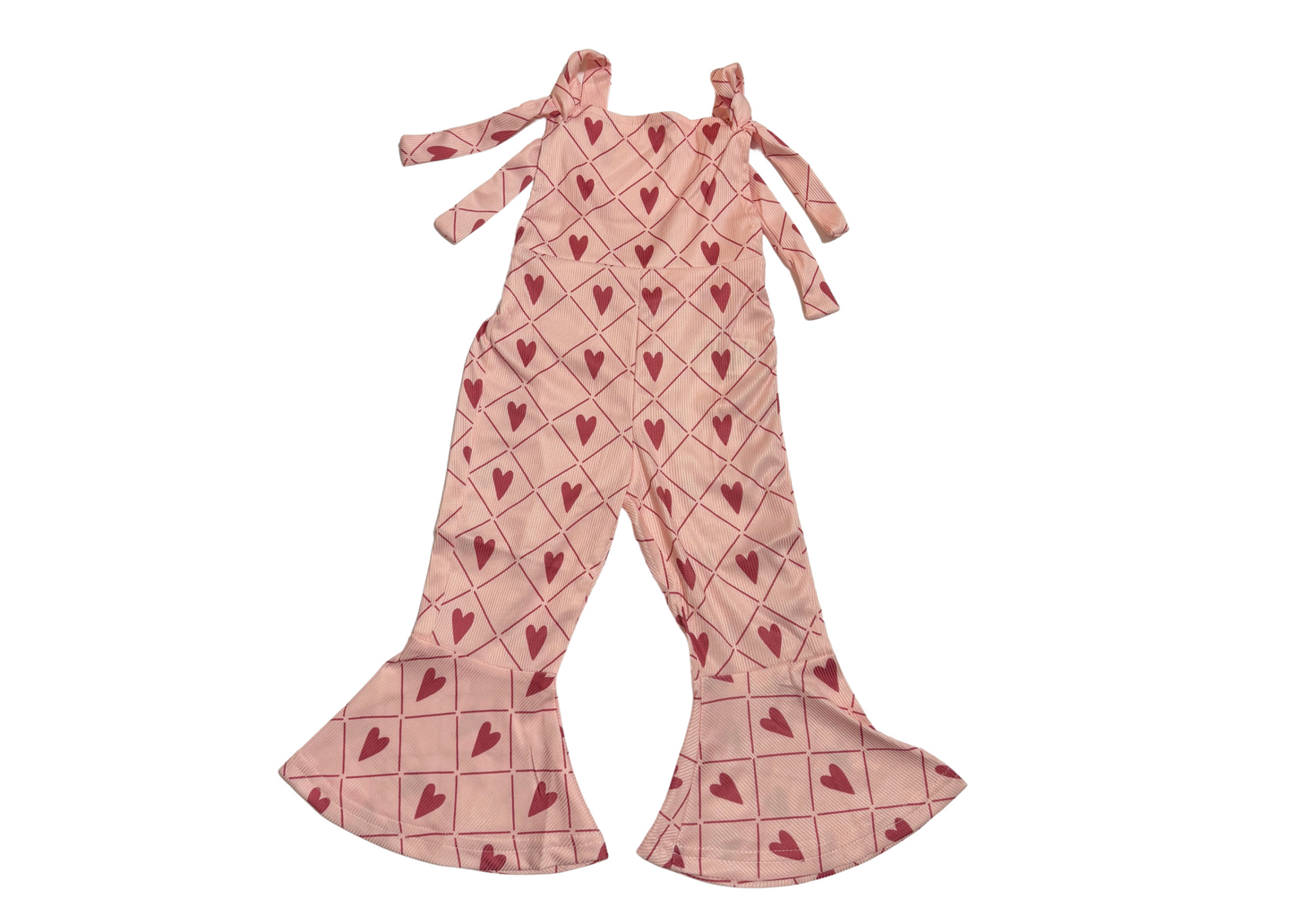 Valentine's Day Stretchy Jumpsuit