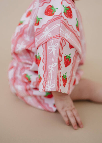Strawberry Shorts Set