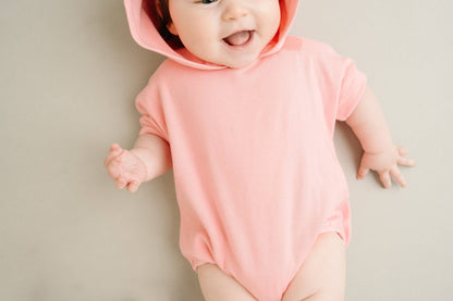 Dahlia Hooded Short Romper