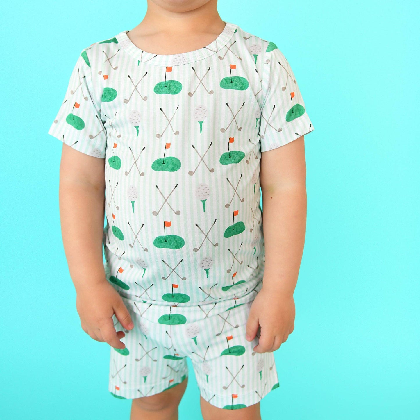 Scottie Golf Two Piece Shorts Bamboo Set