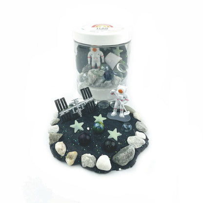 Space (Rocky Road) Play Dough-To-Go Kit: Scented