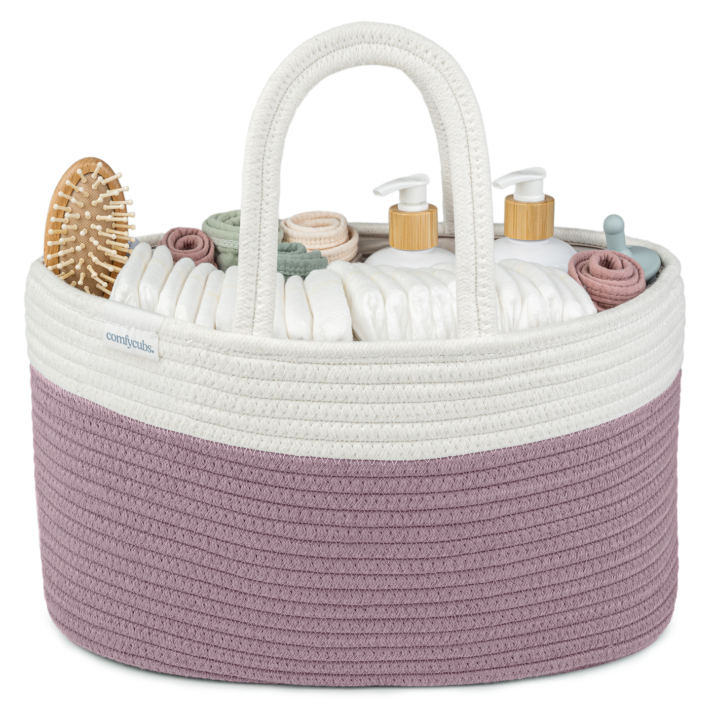 Diaper Caddy Organizer by Comfy Cubs: Mauve