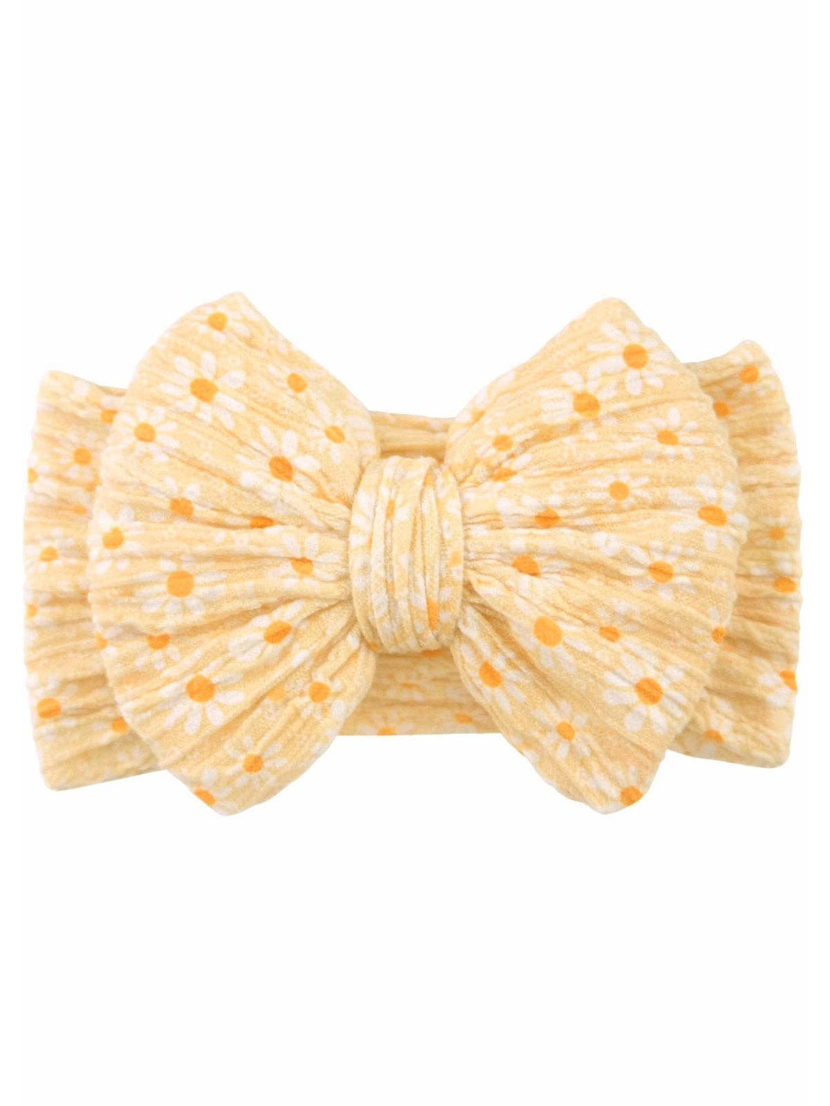 Cable Bow, Buttercup Bloom