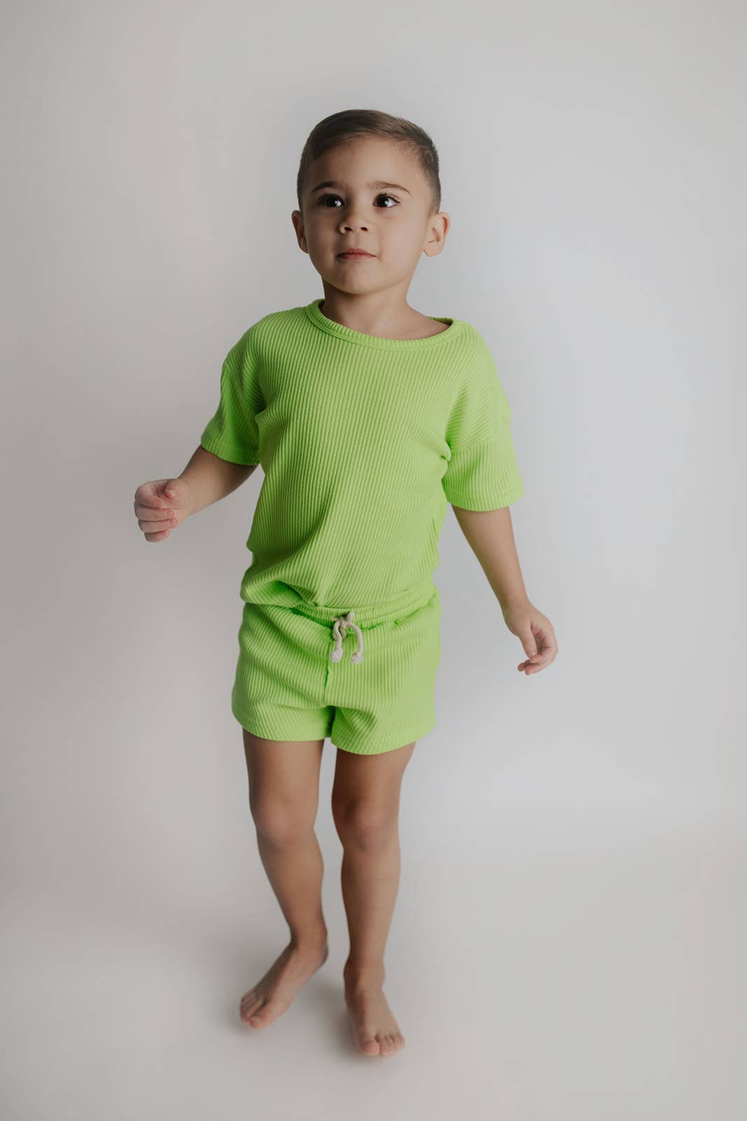 Lime Green Waffle Set