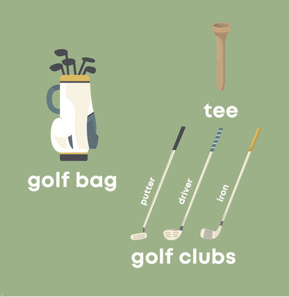 Golf Baby Book